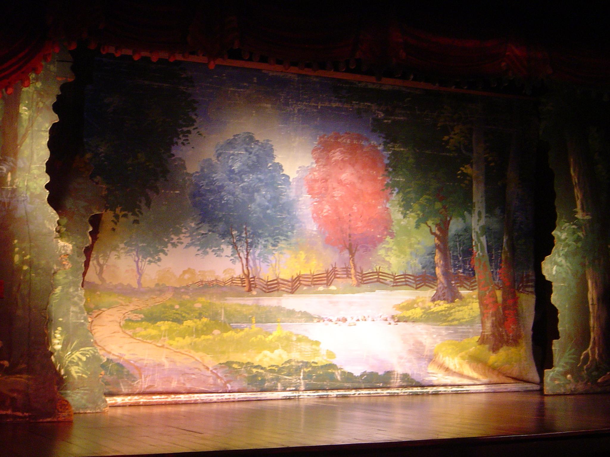 Red Cloud Opera House Stage