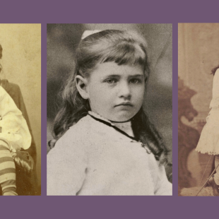 Willa Cather as a young girl in Virginia