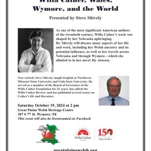 Great Plains Welsh Heritage Centre Flyer