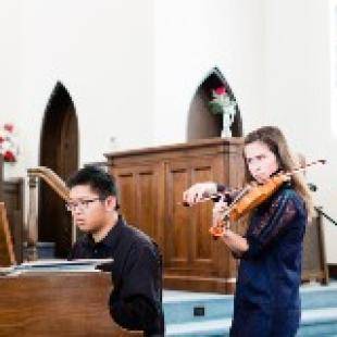 Kevin and Heidi Cheng violin-piano duo
