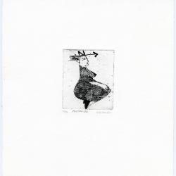 Ántonia | Gabriela Guzman | etching on paper