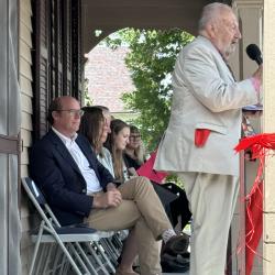 The Rev. Charles Peek, Master of Ceremonies