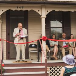 The Rev. Charles Peek, Master of Ceremonies