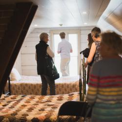 After the Dedication  Ceremony, tours were coordinated at the Willa Cather Childhood Home