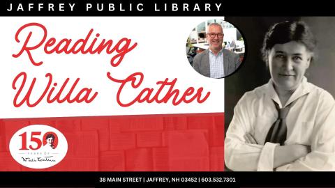 Reading Willa Cather at the Jaffrey Public Library