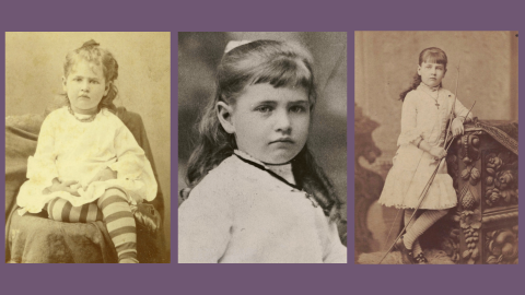 Willa Cather as a young girl in Virginia