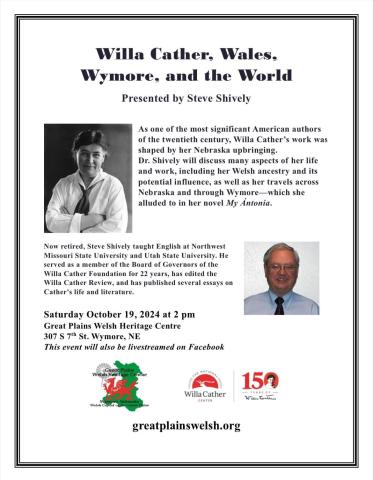 Great Plains Welsh Heritage Centre Flyer